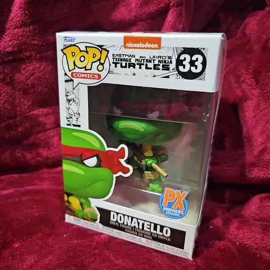 Funko POP! Comics Teenage Mutant Ninja Turtles: Donatello Previews Exclusive