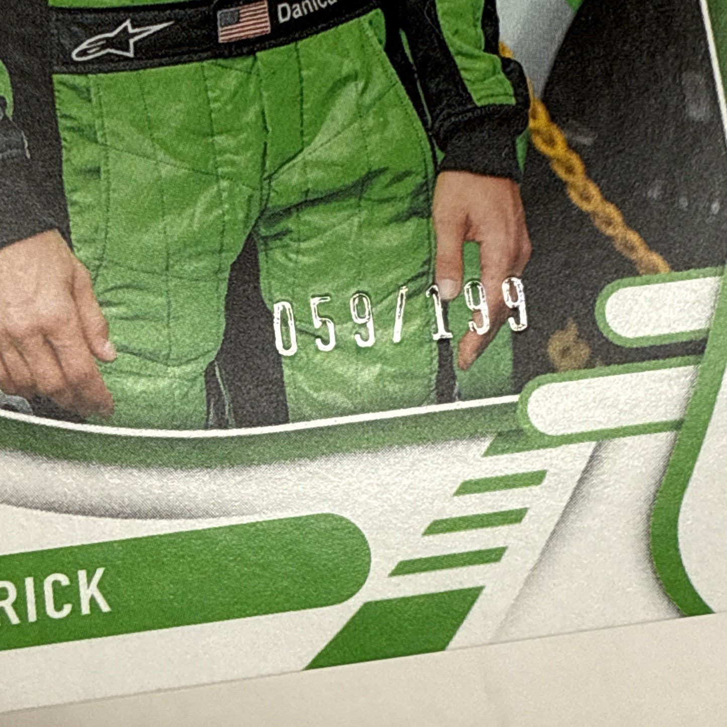2022 Chronicles Racing Danica Patrick Absolute /199 NASCAR - Blue Logo Rare