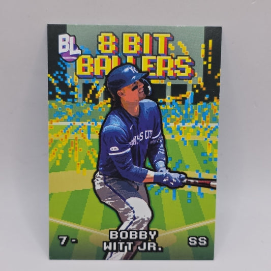 2023 Topps Big League Baseball Bobby Witt Jr. 8 Bit Ballers Kansas City Royals