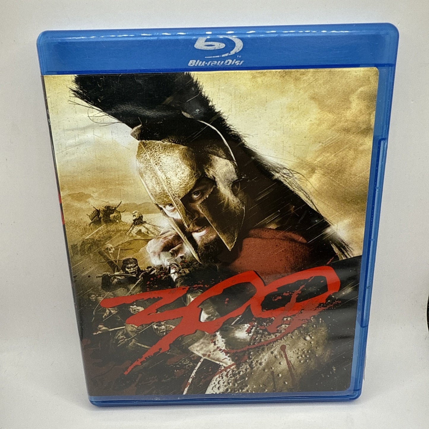 300 Movie Blu-ray 2007 Zack Snyder, Kurt Johnstad & Michael B. Gordon