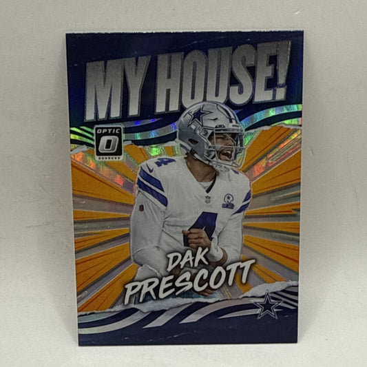 Dak Prescott #MH-6 My House Prizm 2021 Panini Donruss Optic Football DAL Cowboys
