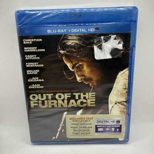 Out of the Furnace (Blu-ray Disc, 2014) NEW AND SEALED Movie Christian Bale