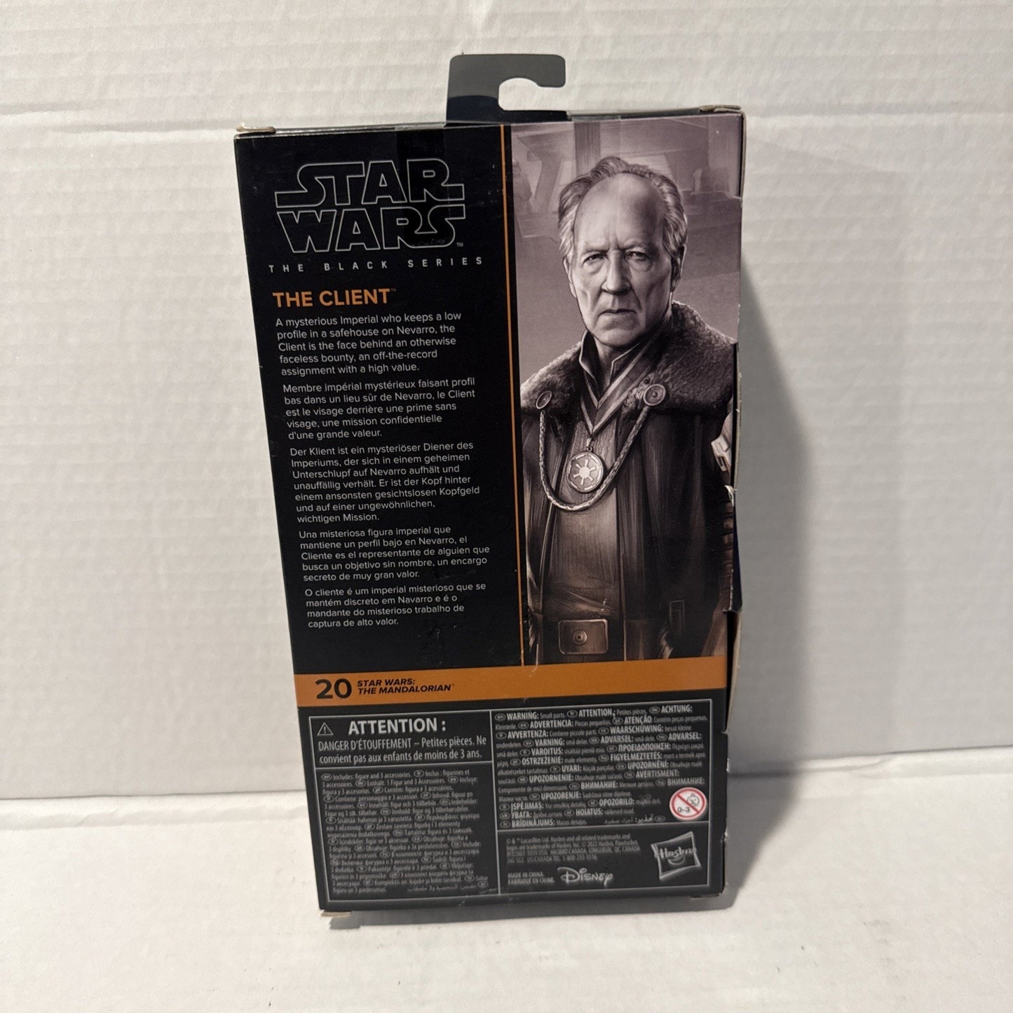 Star Wars Black Series The Client 6" Action Figure 2022 New The Mandalorian