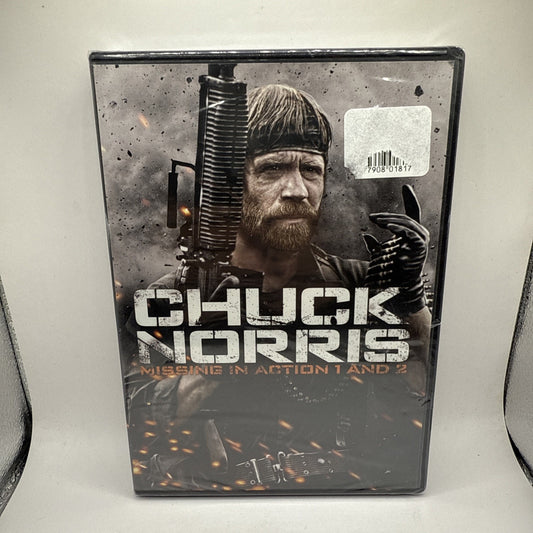 Missing In Action 1 & 2 DVD - 2014 - Chuck Norris Bilingual - FACTORY SEALED NEW