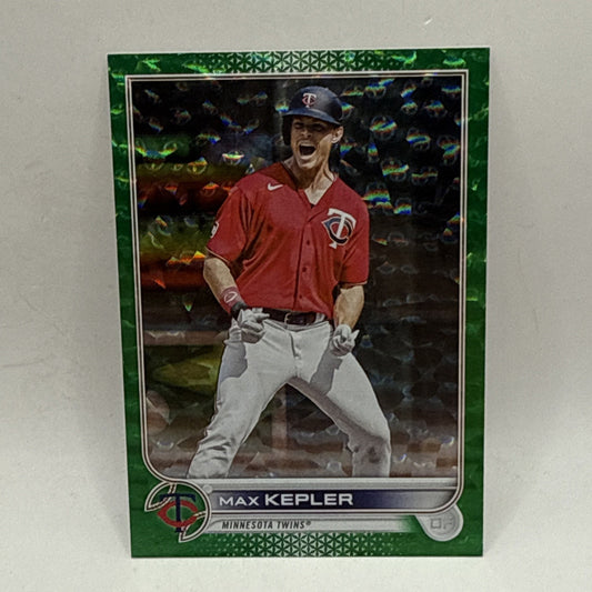 2022 Topps Series One Green Foil Max Kepler /499 Minnesota Twins B-15 MLB