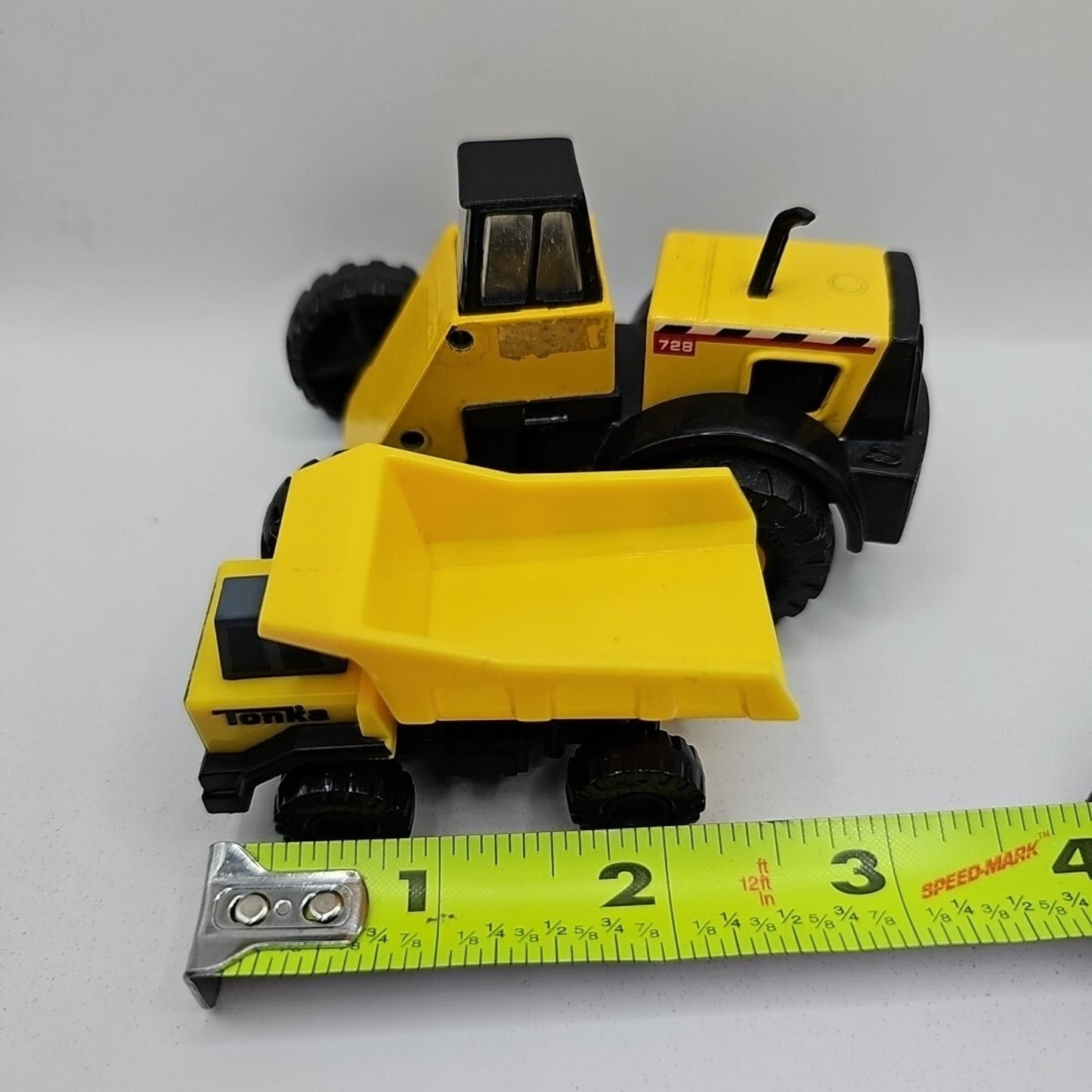Maisto Hasbro Diecast Mighty Tonka Mini 728 Front Loader 1998 & 2021 Hasbro Toys