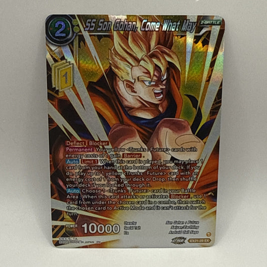 SS Son Gohan Come What May EX21-29 Foil Dragon Ball Super Card Game | NM