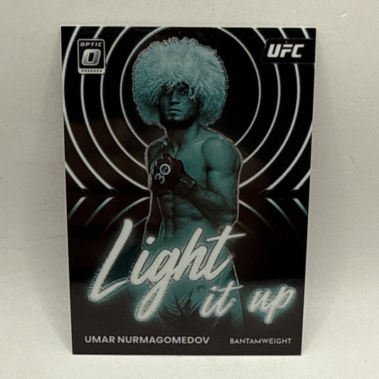 2023 Panini Donruss Optic UFC - Light It Up #18 Umar Nurmagomedov