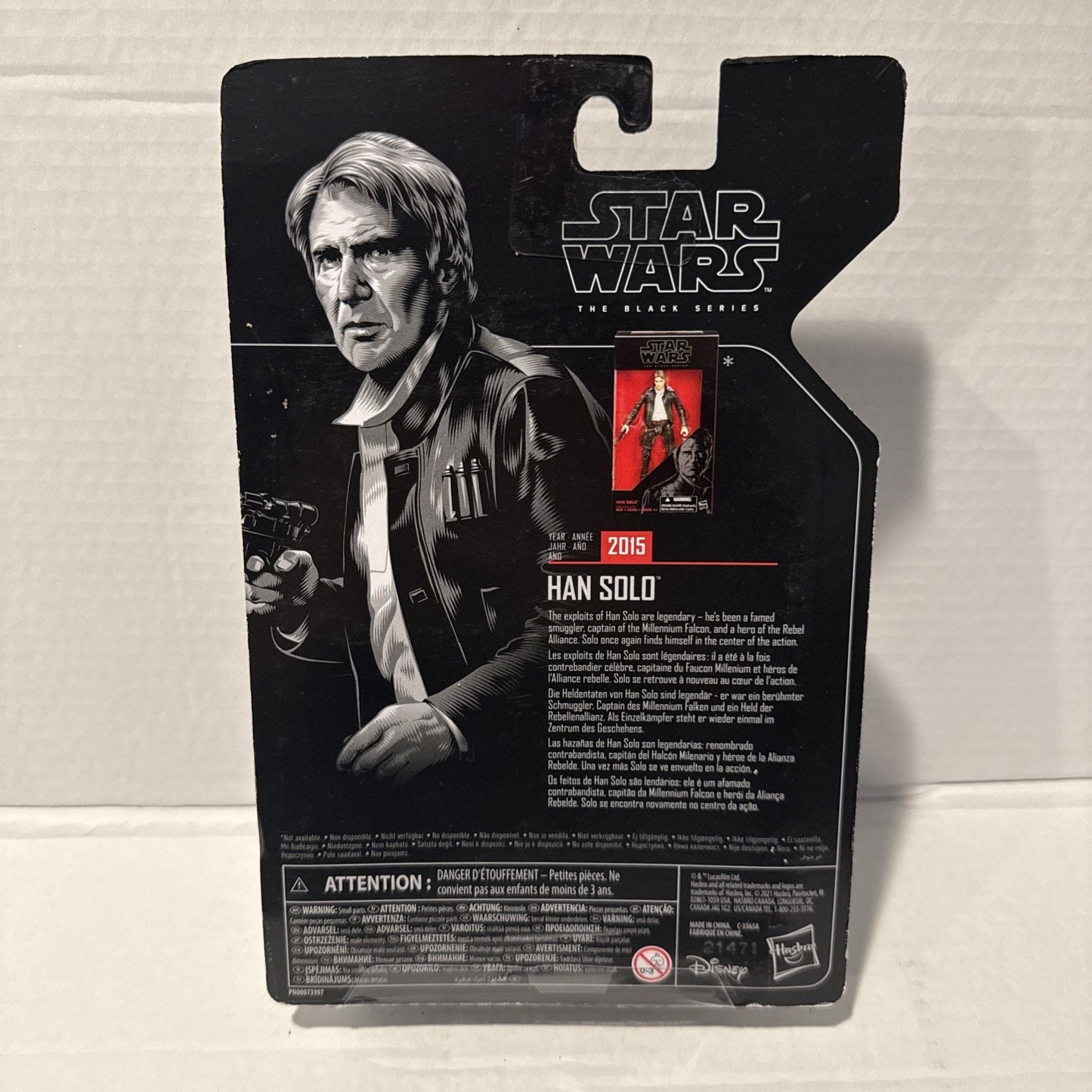 Han Solo Star Wars The Black Series Archive 6" Figure - Force Awakens 2015 NIB
