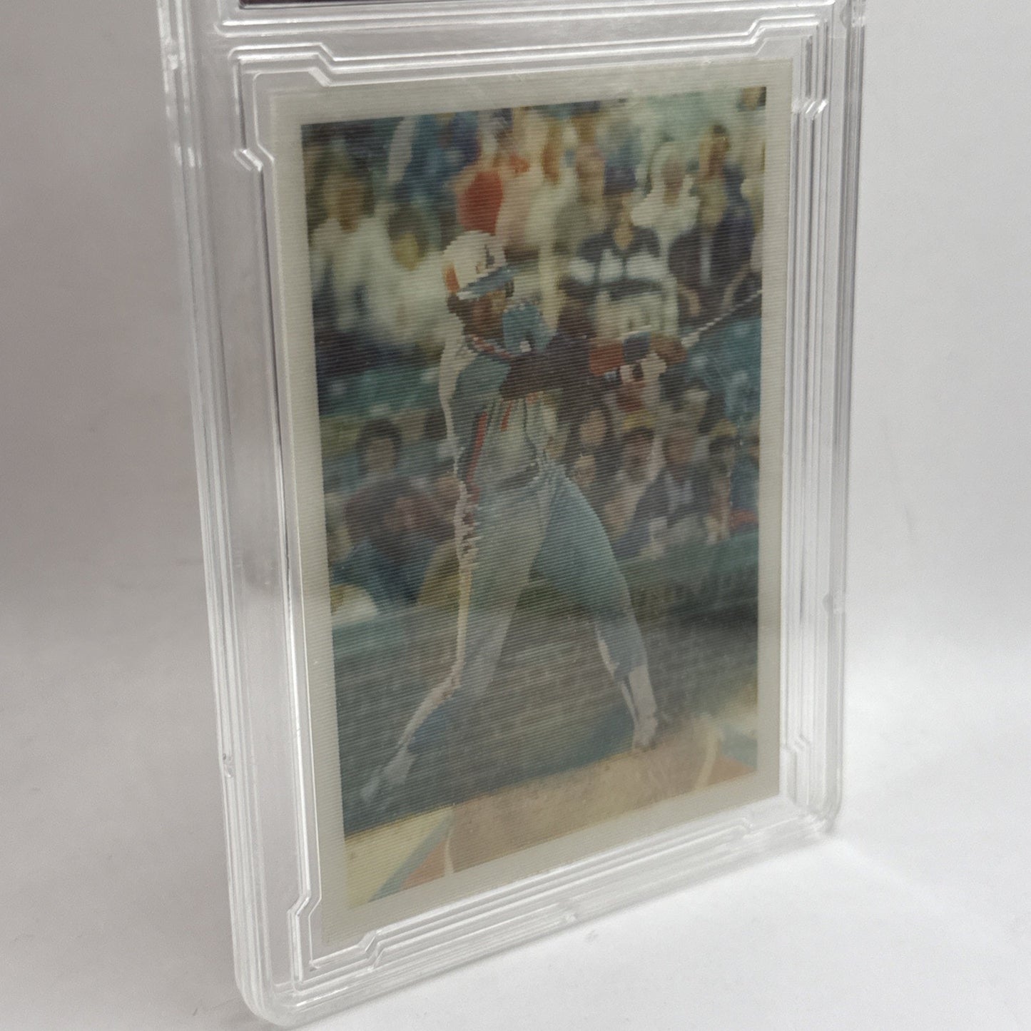 1986 Sportflics #187 Hubie Brooks MLB Expos Graded 7 Baseball Card Triple Action