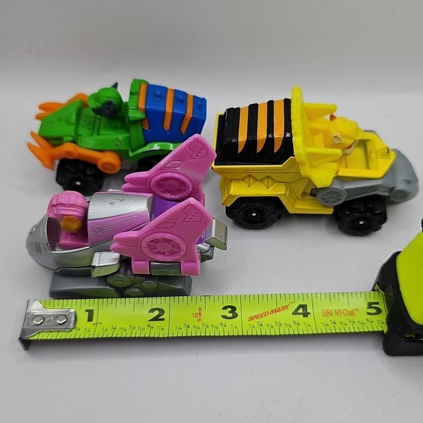 Paw Patrol True Metal Dino Rescue Collectible Die-Cast Vehicle Lot Of 3