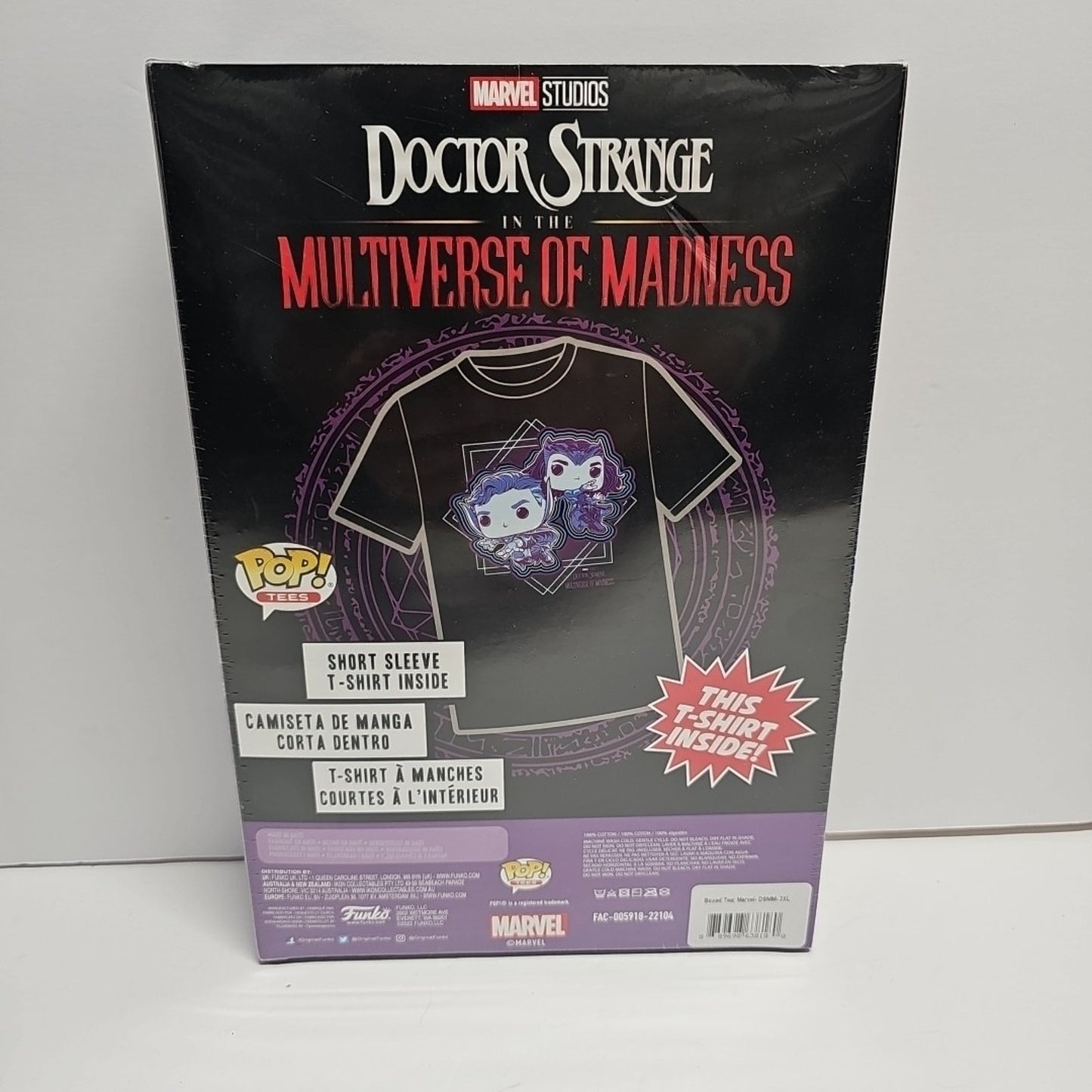 Funko Marvel Boxed Tee Doctor Strange Multiverse Of Madness 3XL Tee Shirt NEW