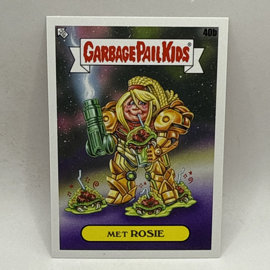 2023 Topps Garbage Pail Kids Met Rosie GPK Trading Card Metroid Samus