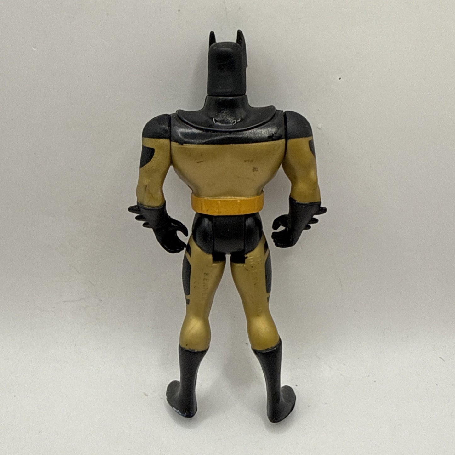 Batman Kenner Action Figure 1993 Rapid Attack Super Hero Gold Black Suit 5”