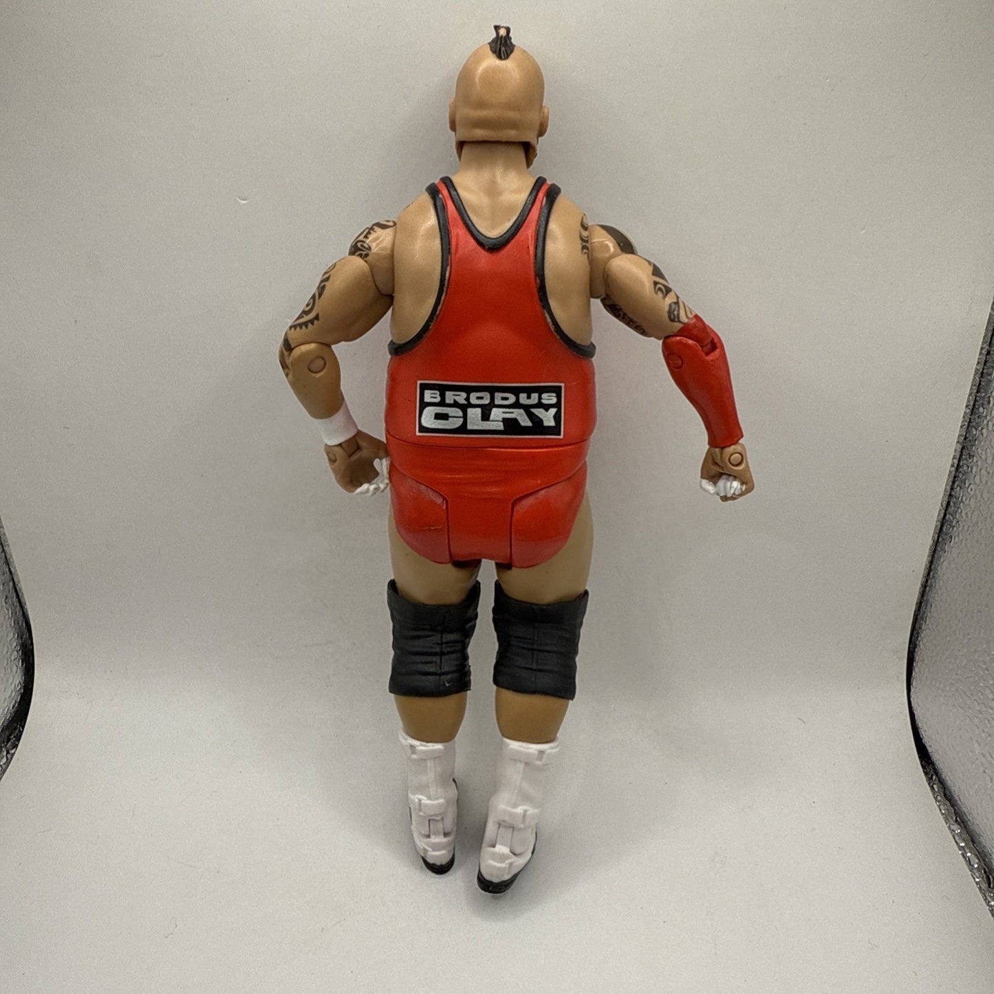 Brodus Clay Tyrus Red Singlet Basic Mattel 2011 WWF WWE Wrestling Action Figure
