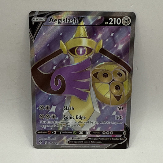 AEGISLASH V 177/185 POKEMON VIVID VOLTAGE HOLO RARE NM TCG CARD