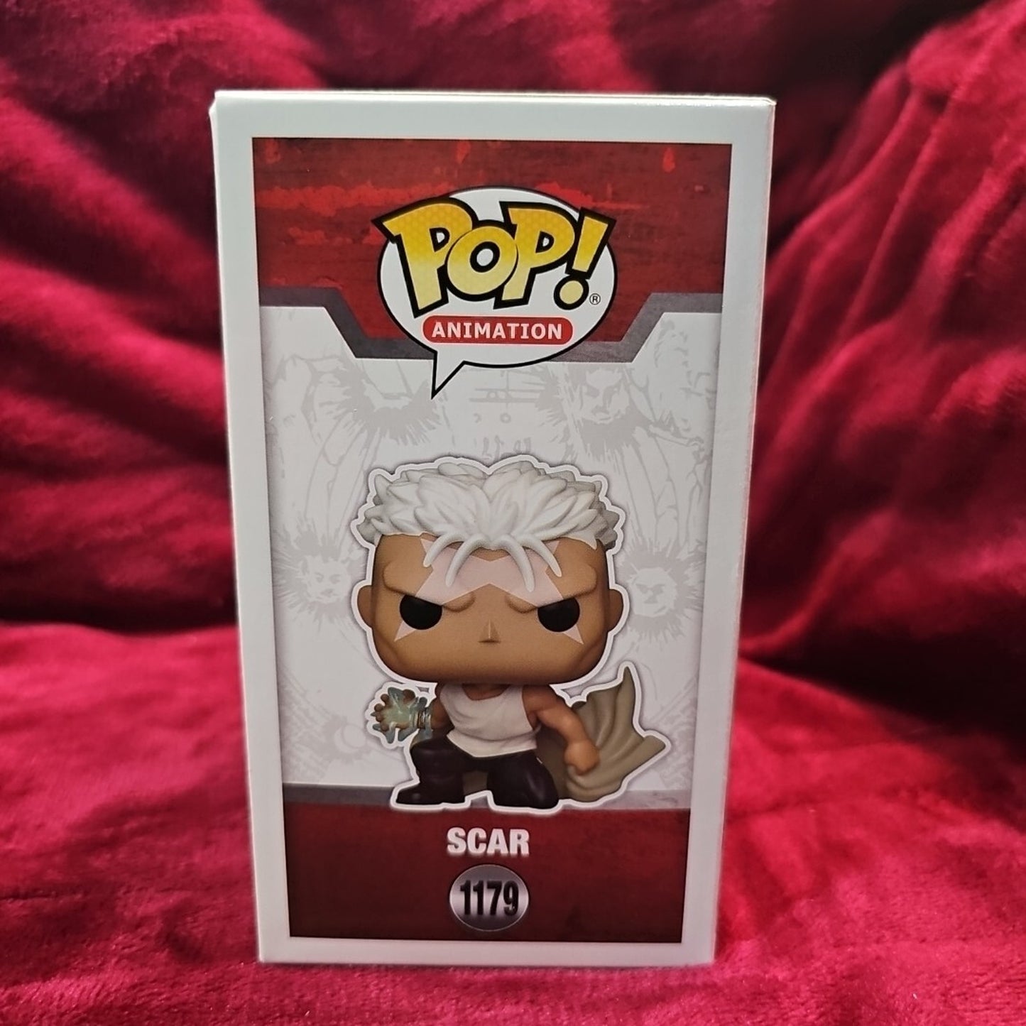 Funko Pop! Animation.Full Metal Alchemist: Brotherhood - SCAR.Vinyl Figure.Anime