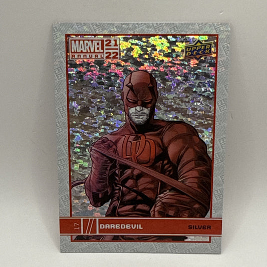 DAREDEVIL 2021-22 Upper Deck Marvel Annual Silver Sparkle #17