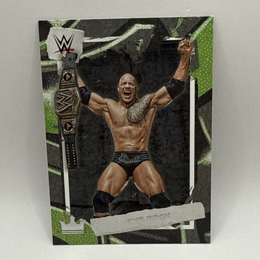 2023 Panini Chronicles Ring Royalty WWE 117 The Rock Bronze Parallel B-19