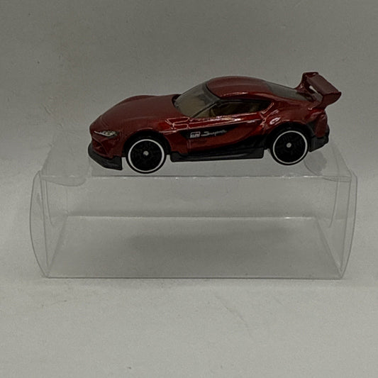 '20 Toyota GR Supra Hot Wheels 2025 Nightburnerz Series Red 1:64 Scale Toy Car