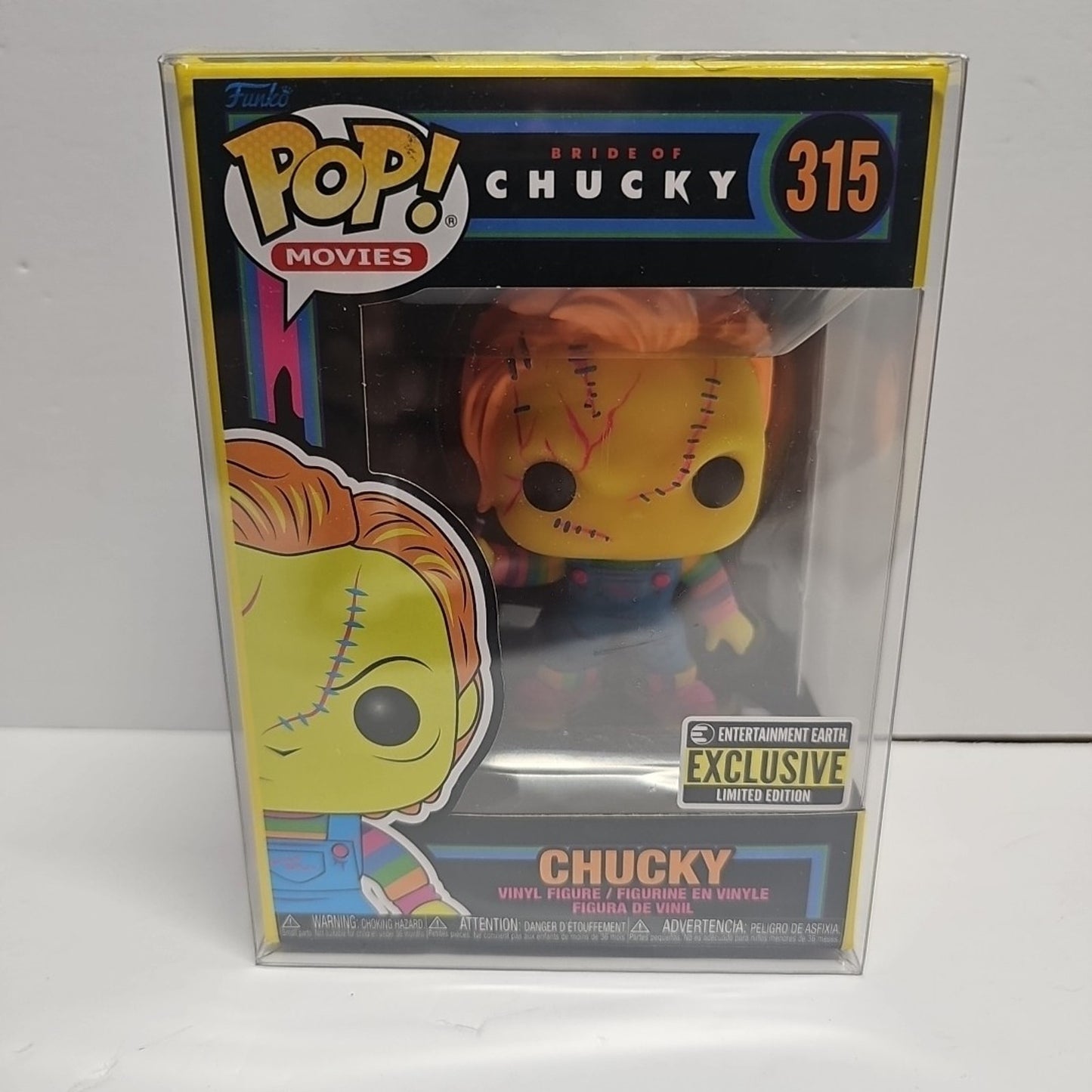 Funko Pop! Vinyl: Chucky (Black Light) - Entertainment Earth (Exclusive) #315