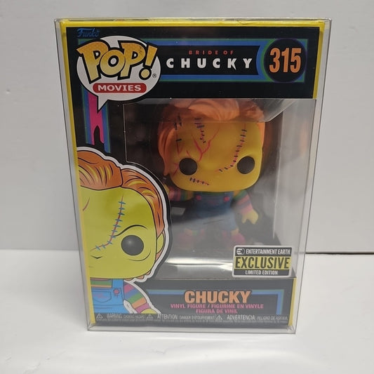 Funko Pop! Vinyl: Chucky (Black Light) - Entertainment Earth (Exclusive) #315