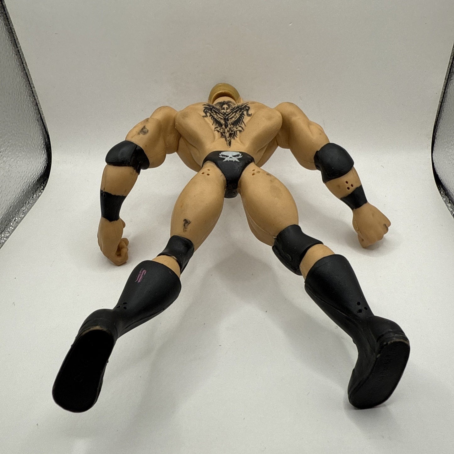 WWE FLEX-EMS Brock Lesnar 2003 Jakks Pacific Figure Collectible Rubber Toy