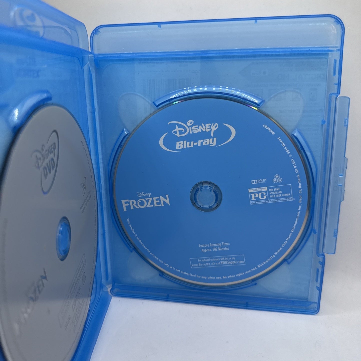 FROZEN (Blu-Ray/DVD, 2014, 2-Disc Set) Disney Collectors Edition