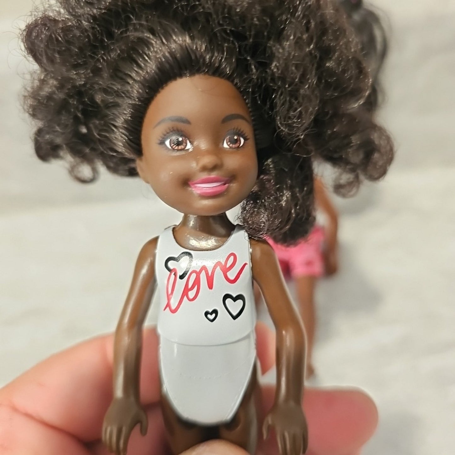 Barbie Chelsea & Friends Doll With Love & Harts T-shirt - Strawberry Doll Toys