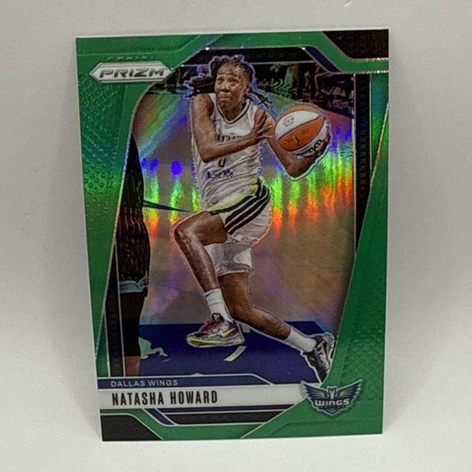 Natasha Howard Green #130 2024-25 Panini Prizm WNBA Dallas Wings
