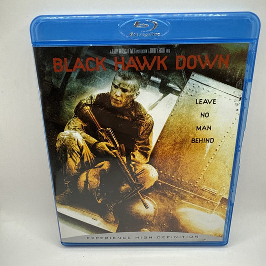 Black Hawk Down (Blu-ray, 2001) Leave No Man Behind - High Definition Movie