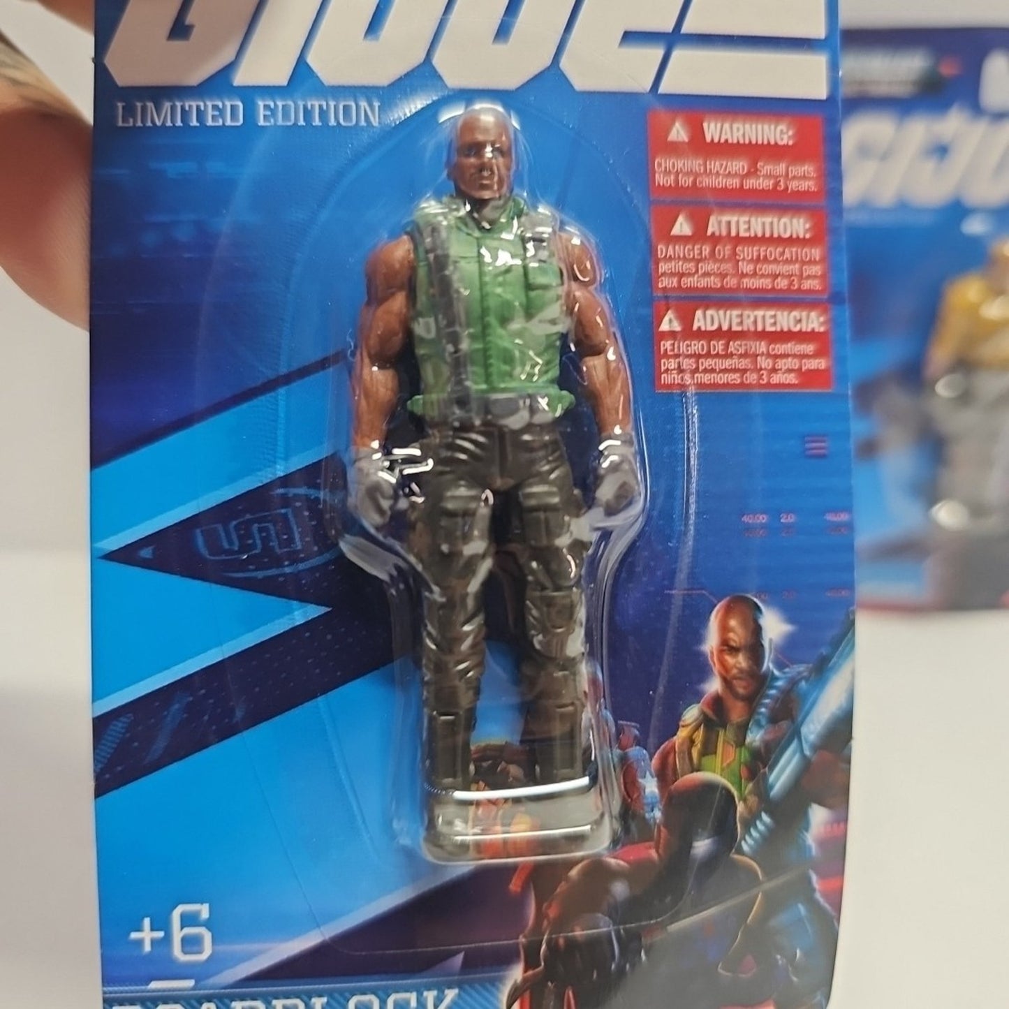 GI Joe ROADBLOCK, SNAKE EYES & DUKE 2.5" Mini figurine figure TOY LOT