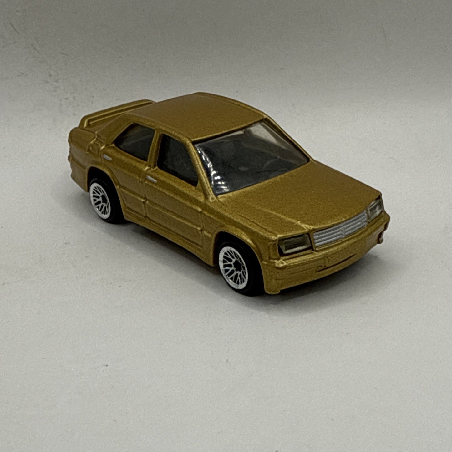 Hot Wheels Mercedes Benz RCS30 Gold Vintage - RARE 1:64 Scale Die-cast Car
