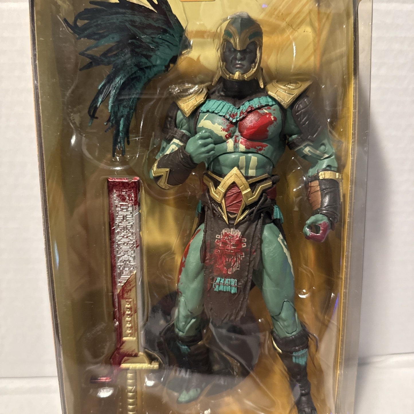 McFarlane Toys Mortal Kombat 11 Kotal Kahn (Bloody) 7" Action Figure - New