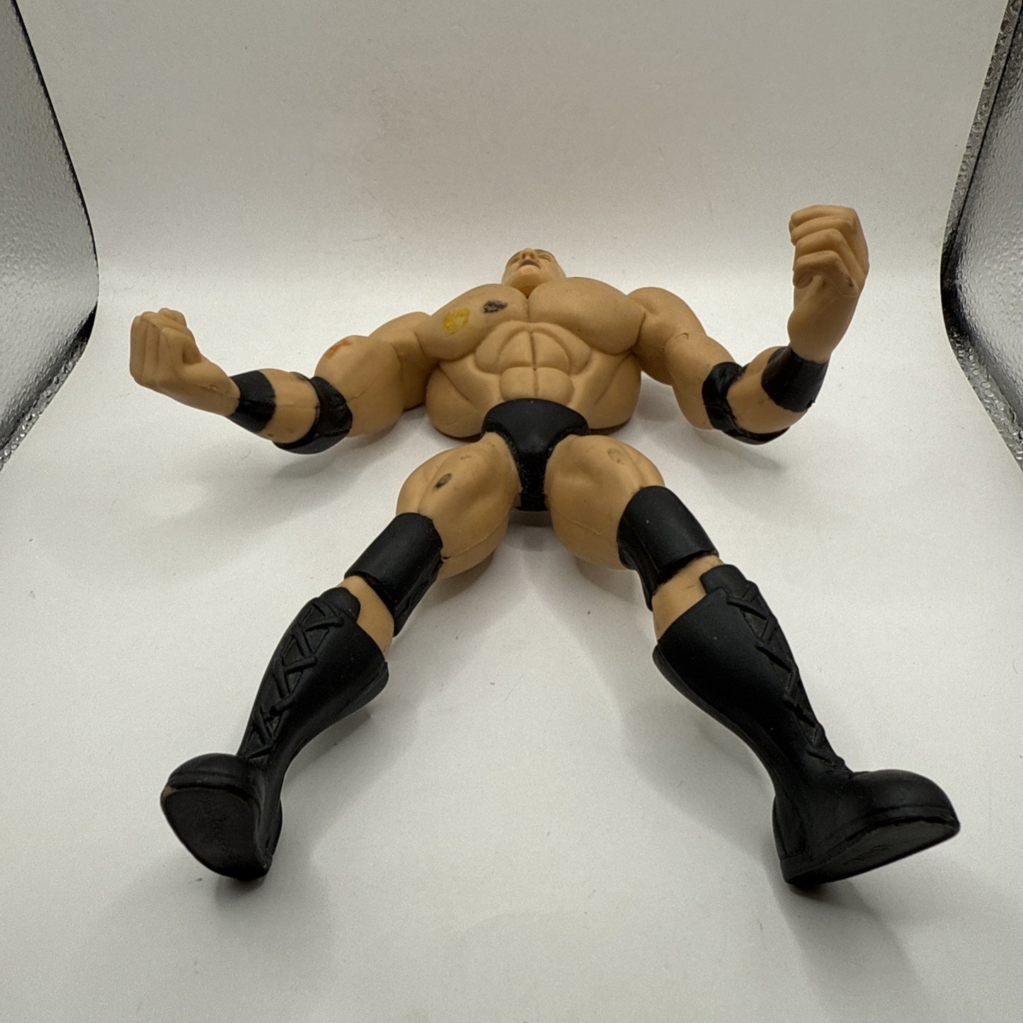 WWE FLEX-EMS Brock Lesnar 2003 Jakks Pacific Figure Collectible Rubber Toy