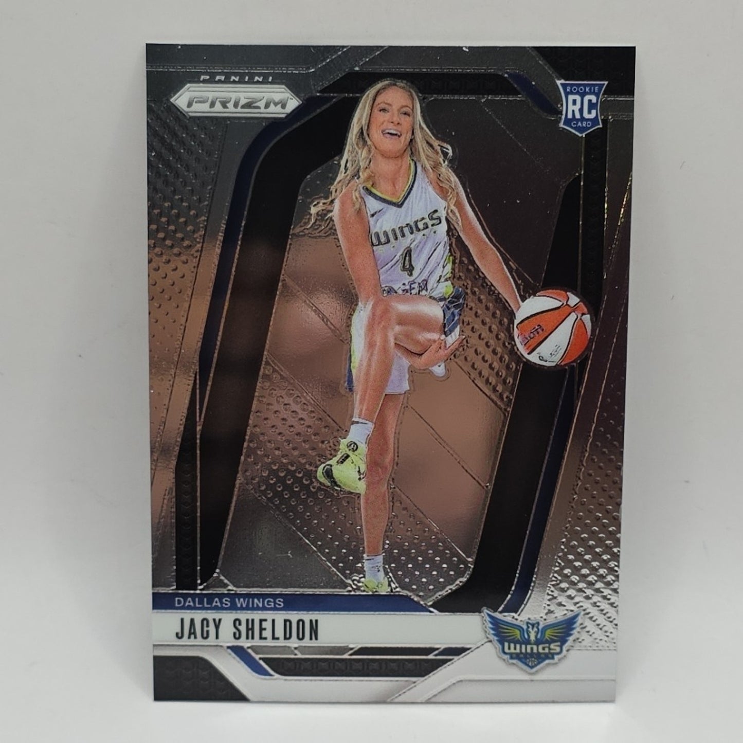 Jacy Sheldon Rookie Card 2024 Panini Prizm WNBA Image Variation RC-#141 Wings