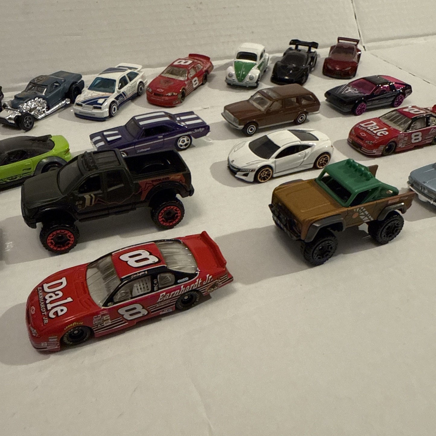 Lot Of 21 Car Vehicles - Various Models 1:64 Scale Race Car Toy Lot Collection