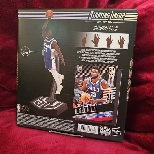 Hasbro Joel Embiid Philadelphia 76ers NBA Starting Lineup Series 1 Action Figure