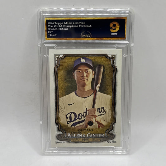 2024 Topps Allen & Ginter - #97 Shohei Ohtani Graded 9 Mint Dodgers MLB Card