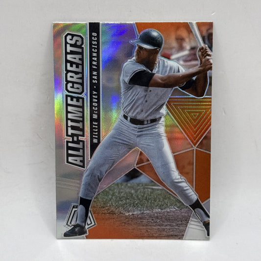 2021 Panini Mosaic All Time Greats #5 Willie McCovey Giants Silver Prizm