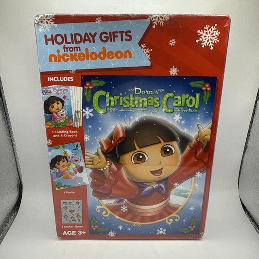 Dora the Explorer: Dora's Christmas Carol DVD NEW Nickelodeon Holiday Gifts