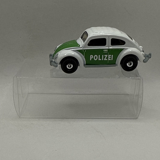 1962 62 Volkswagen Beetle Police Collectible 1/64 Scale Diecast Diorama Model
