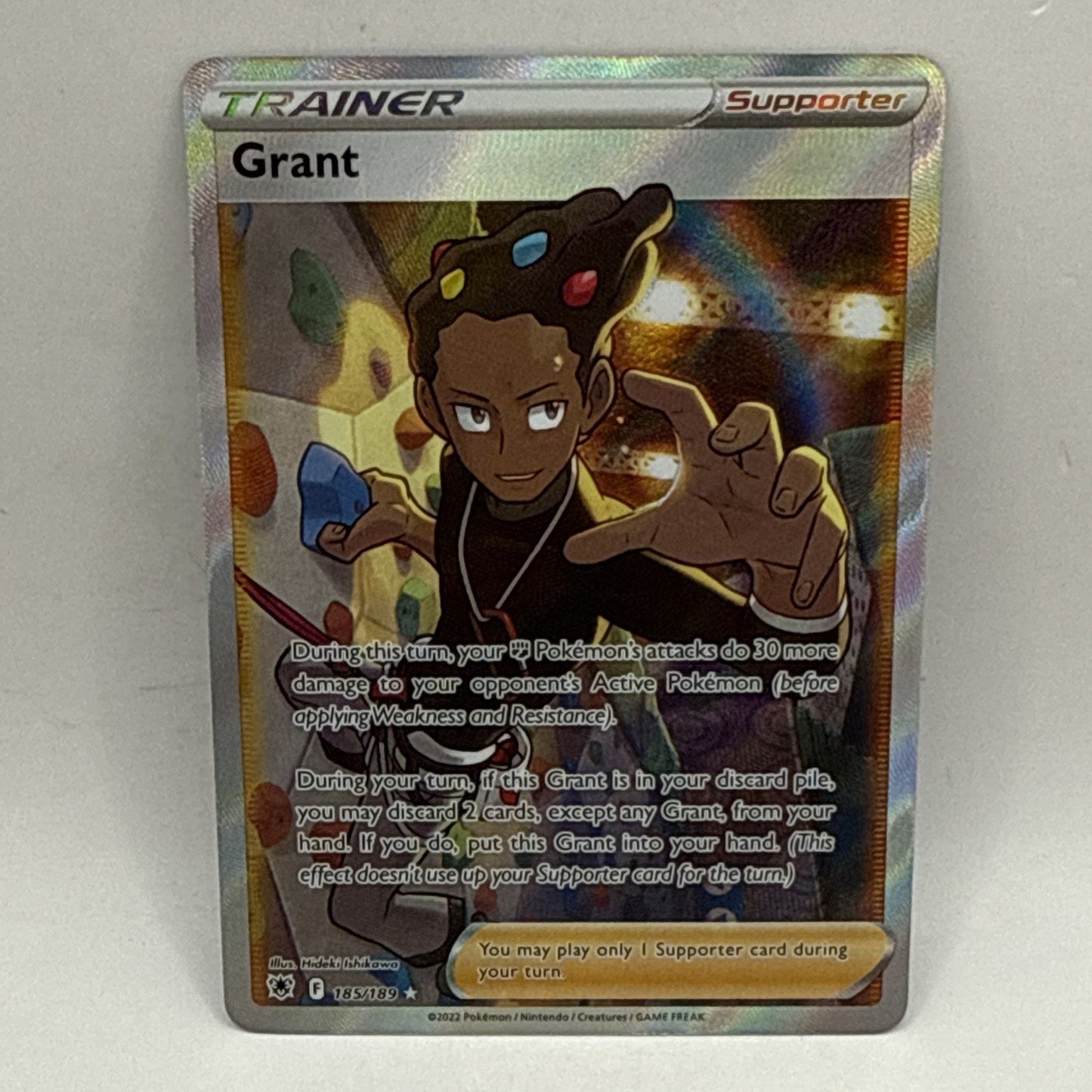 Grant (Full Art) 185/189 Swsh10: Astral Radiance Holo NM Tcg Card
