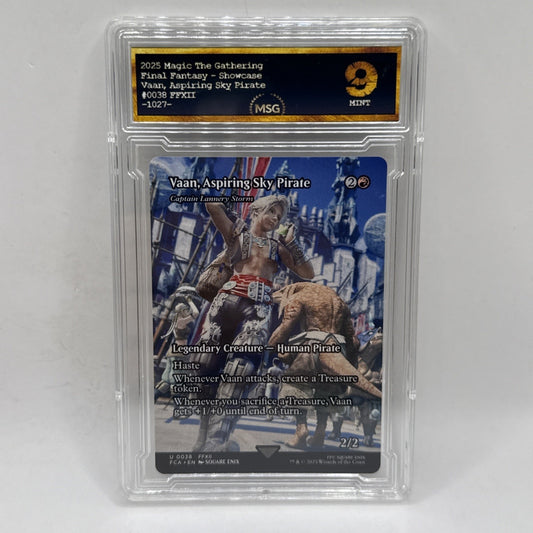 Vaan, Aspiring Sky Pirate - Captain Lannery Storm (Showcase) MTG Final Fantasy