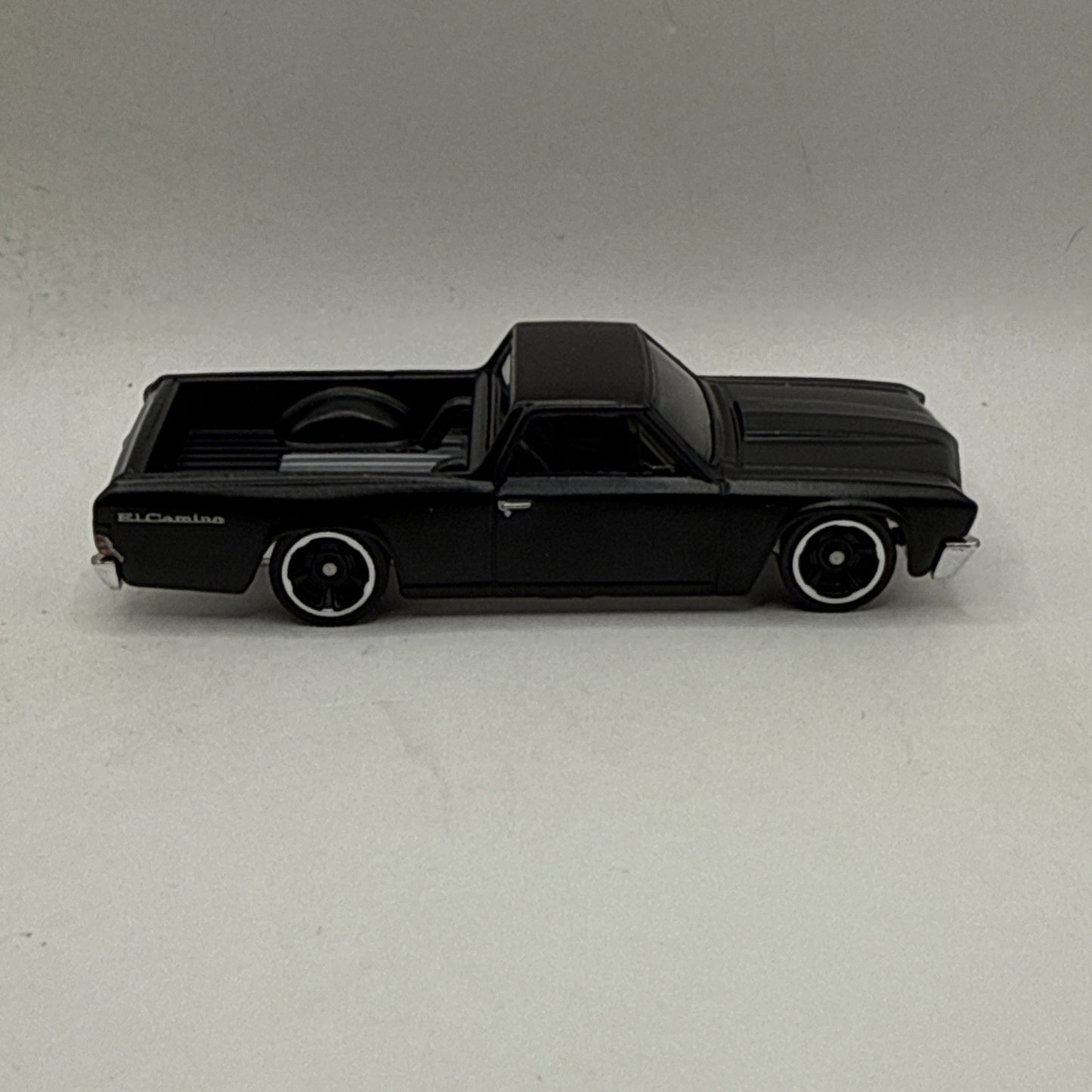 2022 Hot Wheels 1967 Chevrolet El Camino Matte Black 1:64 Die-cast Toy Car