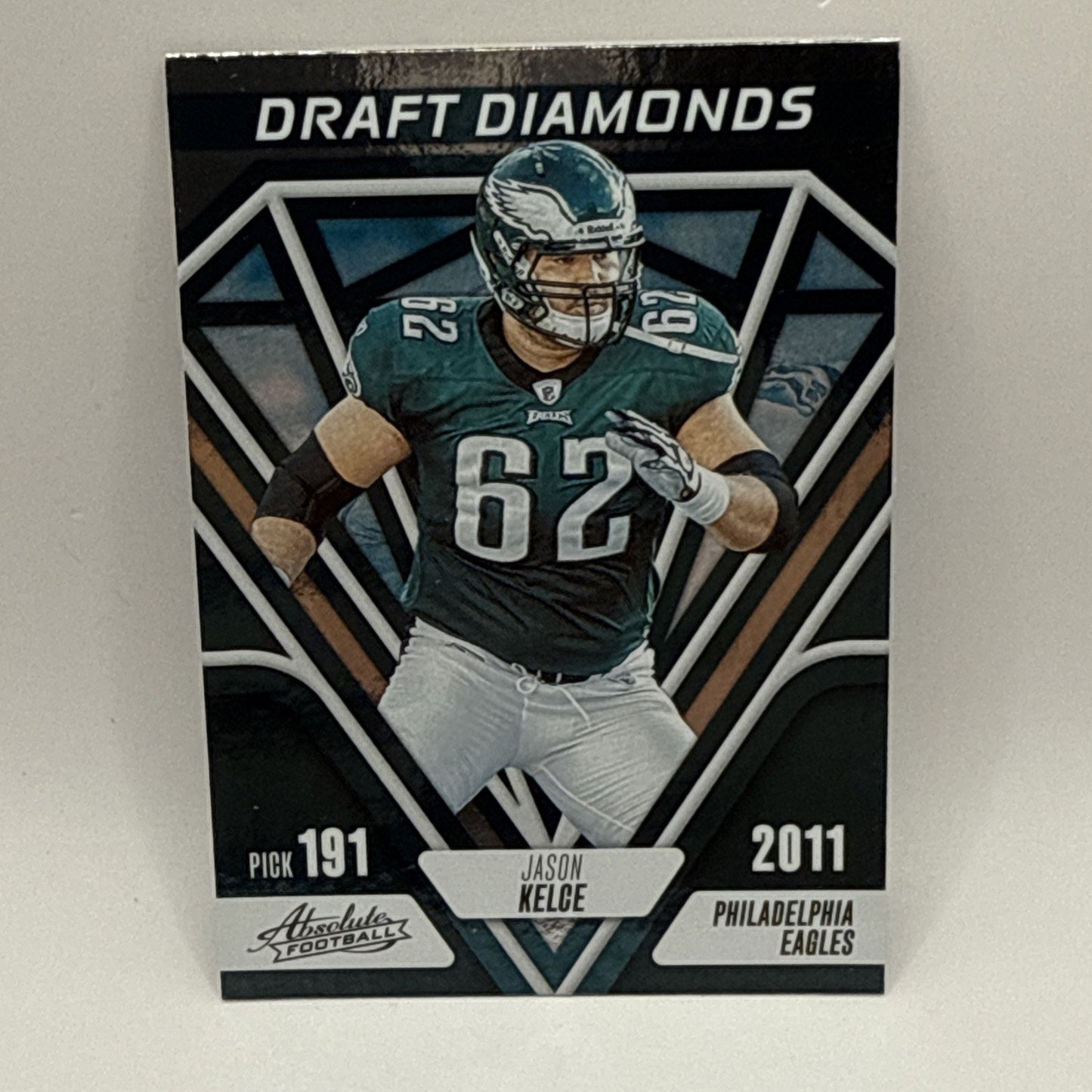 2023 PANINI ABSOLUTE JASON KELCE EAGLES #DD-5 DRAFT DIAMOND