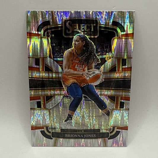 2024 Select WNBA Brionna Jones Silver Flash #88 Connecticut Sun Basketball Card