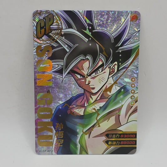 2022 Dragon Ball Heroes TCG Goku Gold Foil Card CP SC-CP-0011