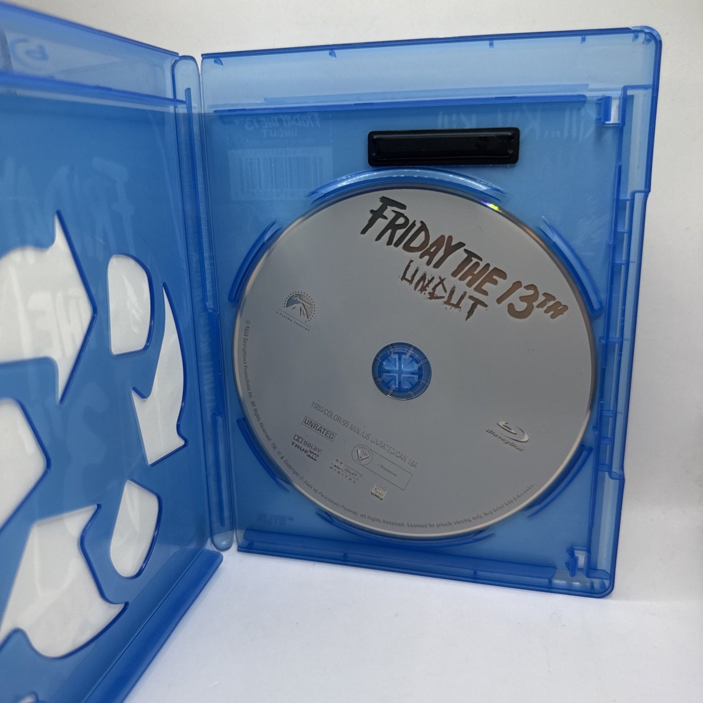 Friday the 13th (Blu-ray, 1980) Uncut Kevin Bacon - Betsy Palmer Horror