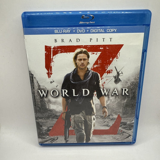 World War Z Blu-ray Unrated Brad Pitt With Intense Footage Not Shown In Theaters
